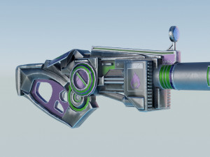 Sci-Fi Shotguns - Collection 3Dモデル