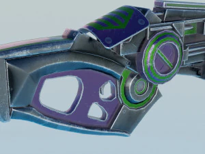 Sci-Fi Shotguns - Collection 3D Model
