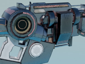 Sci-Fi Shotguns - Collection 3Dモデル