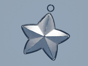 Stars - Printable Pendants 3D Print Model