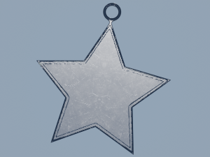 Stars - Printable Pendants 3D Print Model