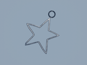 Stars - Printable Pendants 3D Print Model