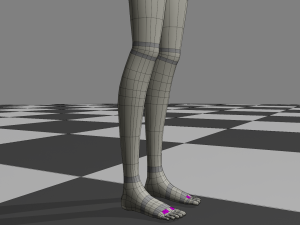Female Body - Topology 3D Model