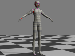 Male Body - Topology Modèle 3D