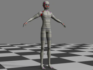 Male Body - Topology 3D Model