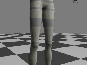Male Body - Topology Modèle 3D