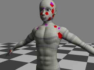 Male Body - Topology 3D Model