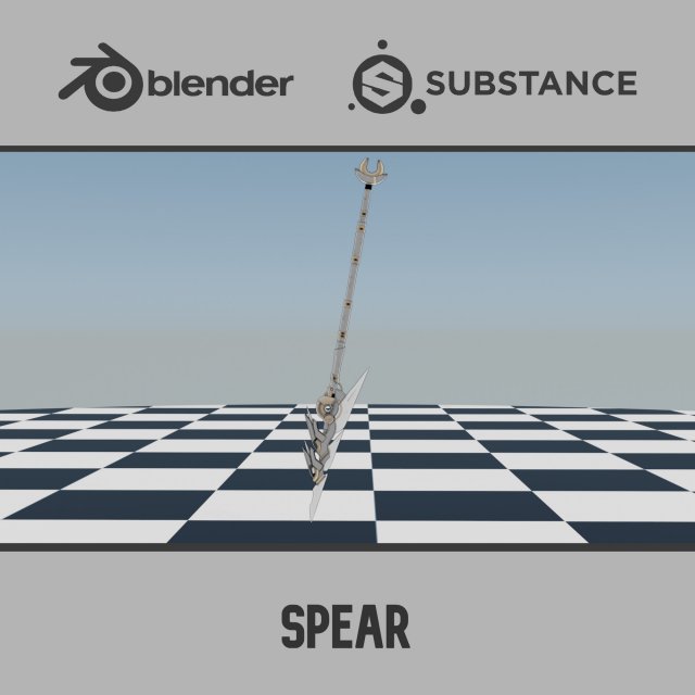 Spear T60 Model 3D .c4d .max .obj .3ds .fbx .stl .blend
