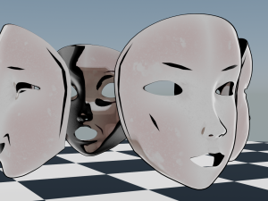 Full-Face Masks 3D 模型