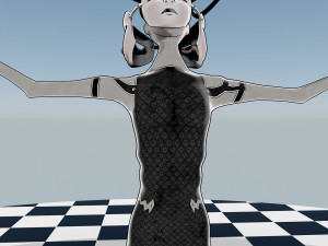 Keenness Bride 3D Model