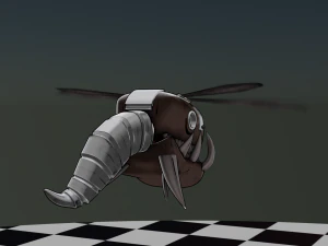 Inseto Mecha Modelo 3D