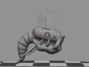 Inseto Mecha Modelo 3D