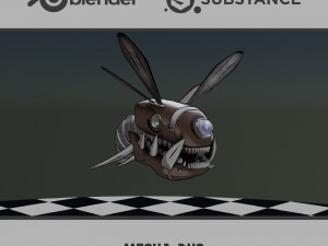 Mecha Bug Modelo 3D