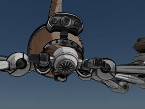 Mecha Spider Scorpion 3Dモデル