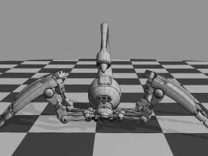 Mecha Spider Scorpion 3D Model