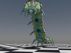 Меха Багатоніжка 3D Модель