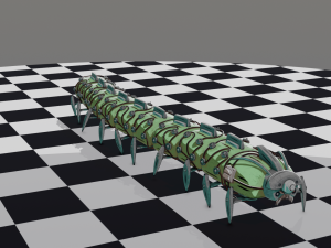 Mecha Millipede 3D मॉडल
