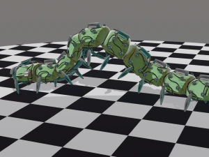 Меха Багатоніжка 3D Модель