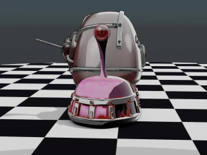 Mecha Snail 3D Model