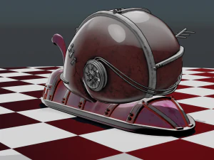 Mecha Snail 3D Model