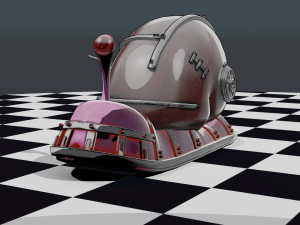 Mecha Snail 3D Модель