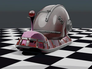 Mecha Snail 3D Model