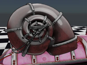 Mecha Snail 3D Model