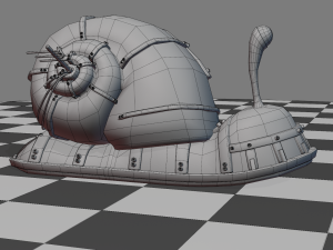 Mecha Snail 3D Модель