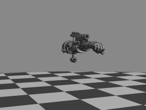 Mecha Arm 3D Model