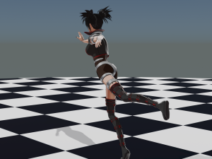 Anime Female Fantasy Character Model 3D