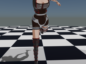 Anime Female Fantasy Character Model 3D