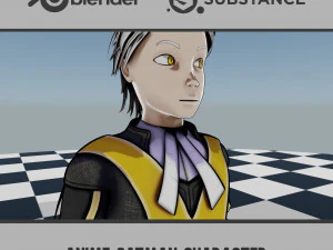 Personnage d'anime Catman Modèle 3D