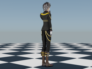 Anime Catman Character 3D-Modell