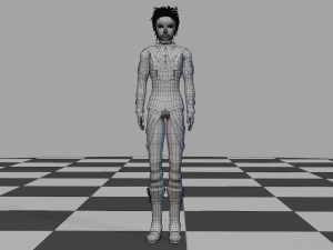 Anime Catman Character 3D-Modell