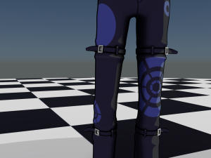 Anime Robotic Girl 3D Model