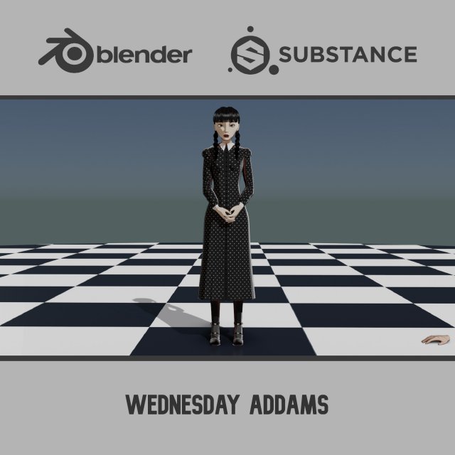 Download Wednesday Addams Game puzzle android on PC