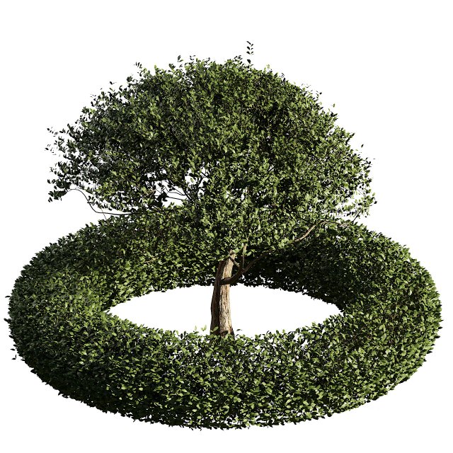 Landscaping and Hardscaping 3D Модель .c4d .max .obj .3ds .fbx .stl .blend 