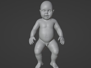 3D Baby Sculpt 3D 模型