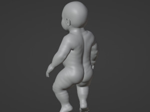 3D Baby Sculpt 3D 模型