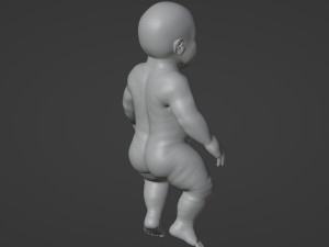 3D Baby Sculpt 3D 模型