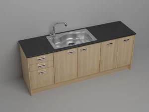 Modellazione 3D del lavello Modello 3D