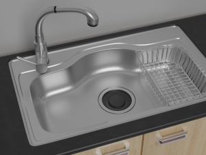 3D Sink Modeling 3D Модель
