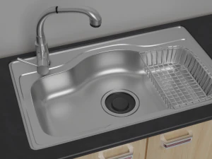 Modellazione 3D del lavello Modello 3D