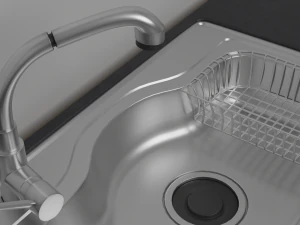 Modellazione 3D del lavello Modello 3D