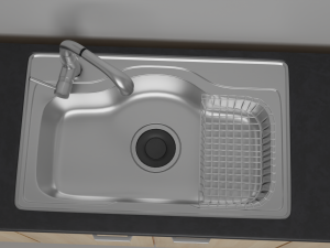 3D Sink Modeling 3D Модель