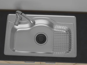 Modellazione 3D del lavello Modello 3D