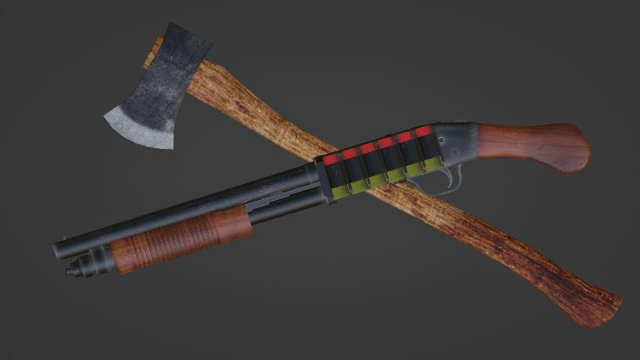 Strzelec Model 3D .c4d .max .obj .3ds .fbx .stl .blend 