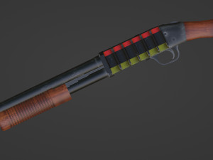 Shotgunaxe 3D Model