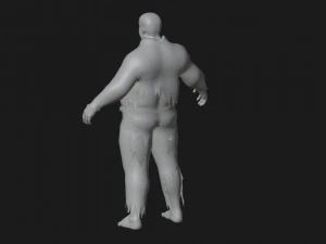 Zombi Modèle 3D