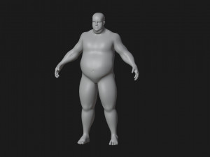 Zombi 3D Model
